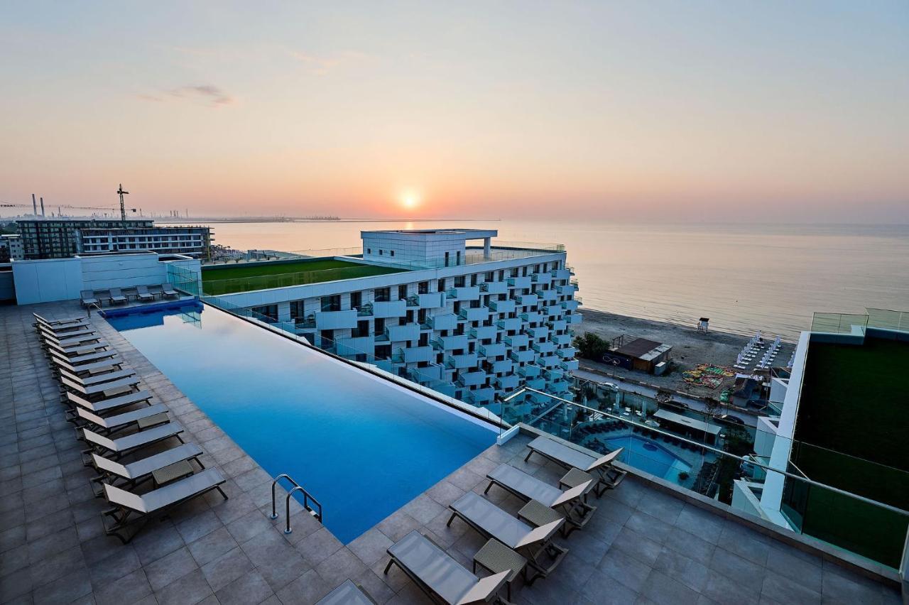 Newvision Apartment In Infinity Beach Resort - Parking Mamaia Exteriér fotografie