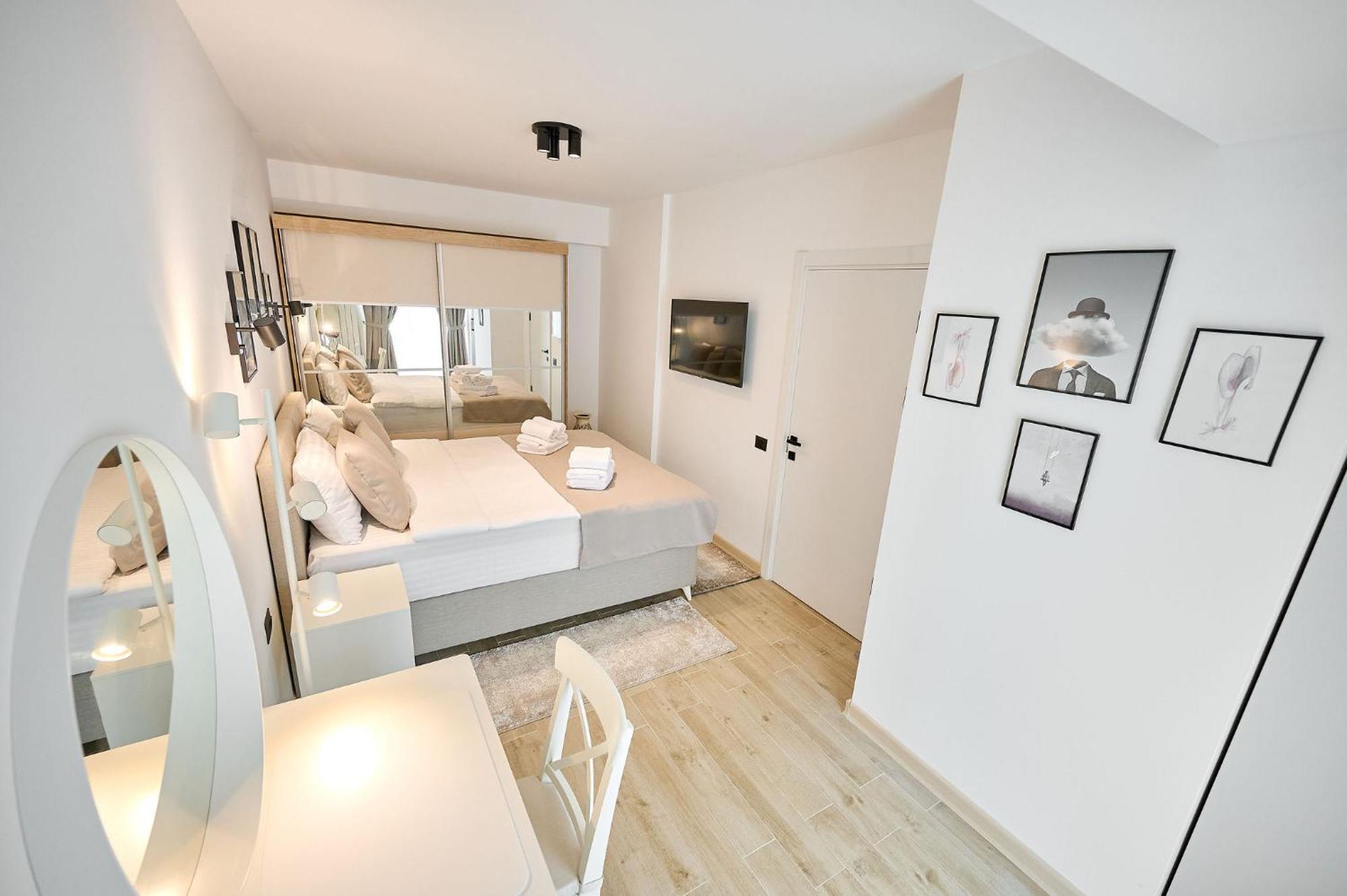 Newvision Apartment In Infinity Beach Resort - Parking Mamaia Exteriér fotografie
