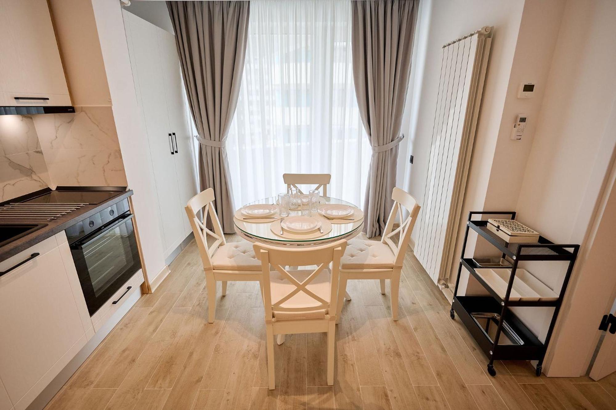Newvision Apartment In Infinity Beach Resort - Parking Mamaia Exteriér fotografie
